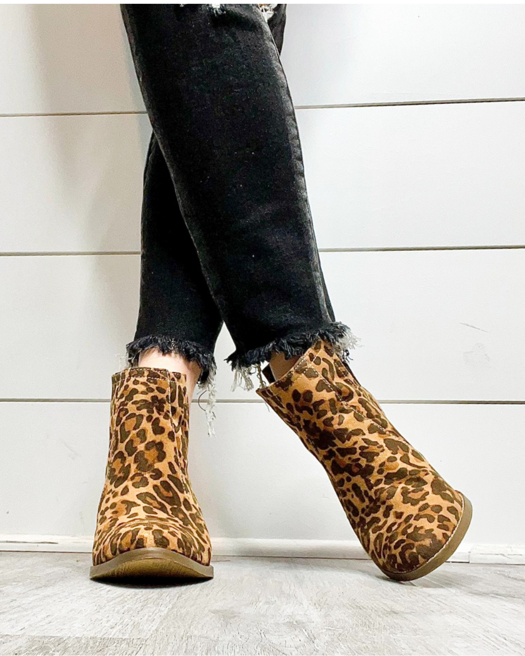 Svane stå på række låne Tarim Leopard Boots | Inspired Wings Fashion | Leopard Booties | Shoes