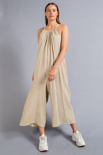 Open Back Overalls-overalls-Easel-Small-Khaki-Inspired Wings Fashion