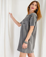 Dreamer's Distressed Dress-Dresses-Easel-Small-Inspired Wings Fashion
