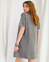 Dreamer's Distressed Dress-Dresses-Easel-Small-Inspired Wings Fashion