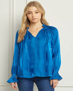 Iridescent Long Sleeve Top-Tops-Entro-Small-Royal-Inspired Wings Fashion