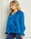 Iridescent Long Sleeve Top-Tops-Entro-Small-Royal-Inspired Wings Fashion