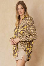 Satin Mixed Floral Print Top-Shirts & Tops-Entro-Small-Inspired Wings Fashion
