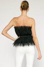 Tulle Tube Top-Top-Entro-Small-Hot Pink-Inspired Wings Fashion