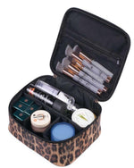 Leopard Makeup Cases-Bag and Purses-Julia Rose Wholesale-Inspired Wings Fashion
