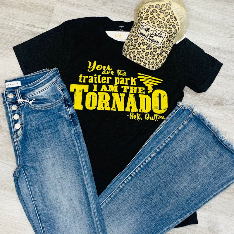 I Am The Tornado Tee-Shirts & Tops-Texas True Threads-Small-Inspired Wings Fashion