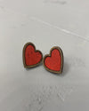 Valentine's Earrings-Accessories-Sweet Ginger Jewelry-Red Stud-Inspired Wings Fashion