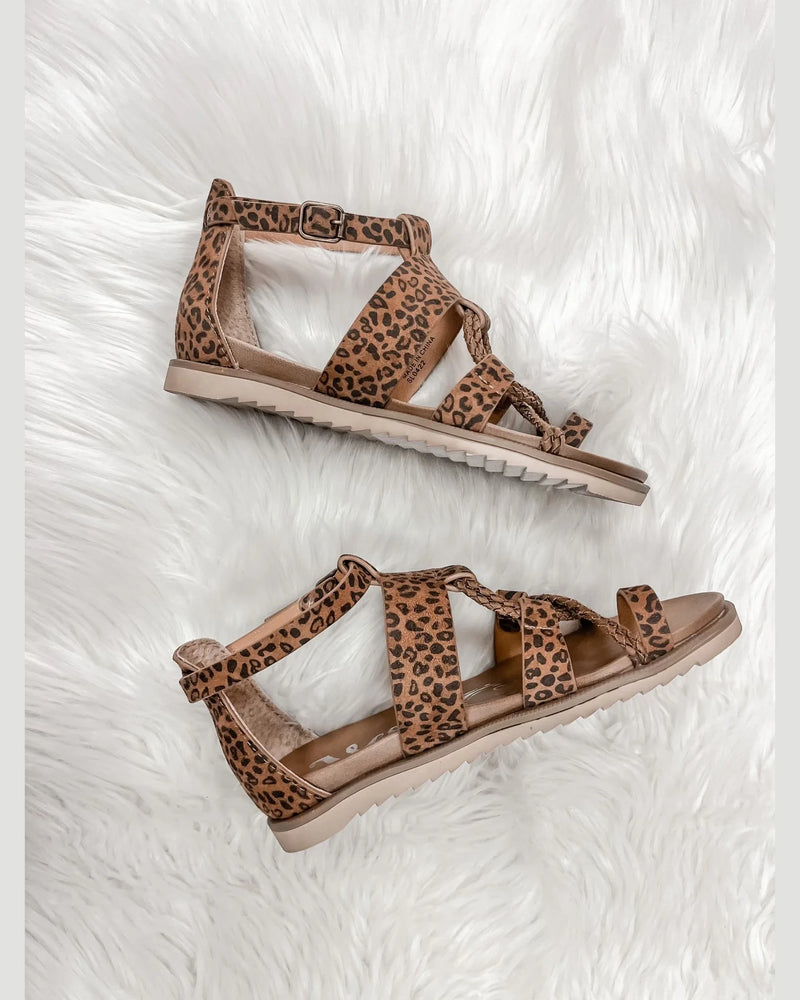 Cleopatra Leopard Buckle Sandal-Shoes-Very G-6-Leopard-Inspired Wings Fashion