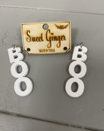 Halloween Earrings-Accessories-Sweet Ginger Jewelry-Boo-Inspired Wings Fashion