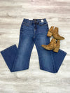 High Waist Slim Bootcut Jeans-bottoms-Judy Blue-27-MD-Inspired Wings Fashion
