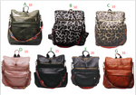 Julia Convertible Bag-Bag and Purses-Julia Rose Wholesale-Black-Inspired Wings Fashion