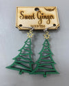 Christmas Earrings-Accessories-Sweet Ginger Jewelry-Tree-Inspired Wings Fashion