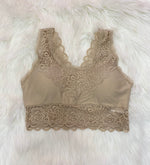 Seamless V-Back Bralette-bralette-Yahada-S/M-Light Taupe-Inspired Wings Fashion