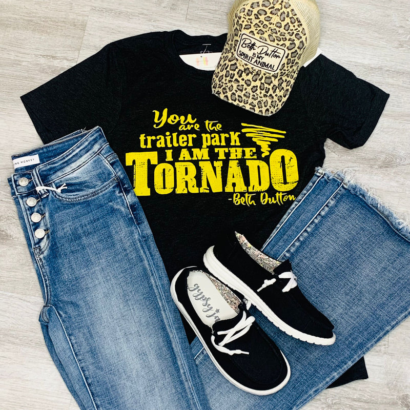 I Am The Tornado Tee-Shirts & Tops-Texas True Threads-Small-Inspired Wings Fashion