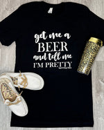 Get me a Beer Shirt-Tops-Spirit Star-Small-Black-Inspired Wings Fashion