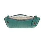 Woven Crossbody Wristlet Clutch-Bag and Purses-Joy Susan-Turquoise-Inspired Wings Fashion