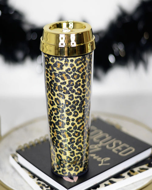 Leopard Latte Tumbler-Home-Mugsby Wholesale-Inspired Wings Fashion