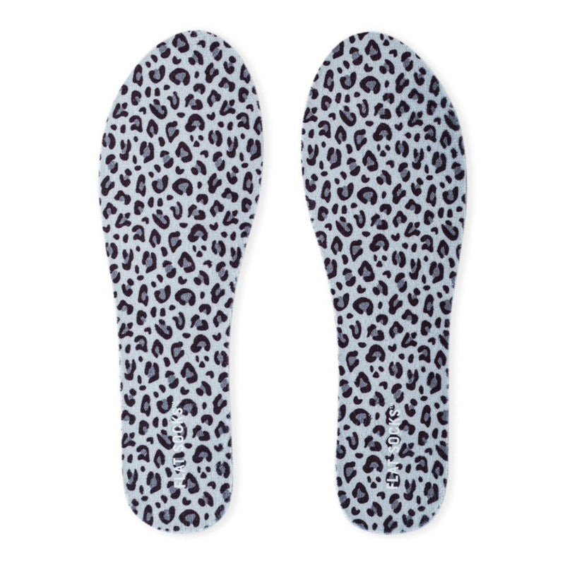 Flat Socks-Accessories-Flat Socks-Snow Leopard-Inspired Wings Fashion