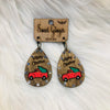 Christmas Earrings-Accessories-Sweet Ginger Jewelry-Truck-Inspired Wings Fashion