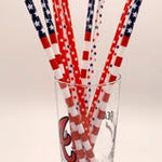 Metal Straws-Bizzy Izzy Boutique-American Flag-Inspired Wings Fashion