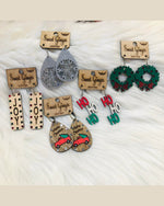 Christmas Earrings-Accessories-Sweet Ginger Jewelry-Tree-Inspired Wings Fashion
