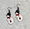 Christmas Earrings-Southern Grace Wholesale-Snowman-Inspired Wings Fashion