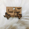 Texas Earrings-Accessories-Sweet Ginger Jewelry-Leopard Stud-Inspired Wings Fashion